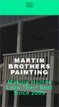 Mobile Screenshot of martinbrotherspainting.com